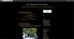 Desktop Screenshot of lestravauxdetanus.blogspot.com