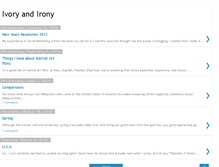Tablet Screenshot of ivorynirony.blogspot.com