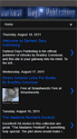 Mobile Screenshot of darkestdayspublishing.blogspot.com