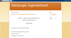 Desktop Screenshot of jugendschachsbg.blogspot.com
