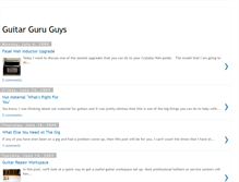 Tablet Screenshot of guitarguruguys.blogspot.com