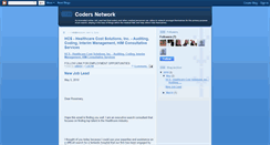 Desktop Screenshot of codersnetworking.blogspot.com