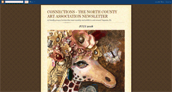 Desktop Screenshot of northcountyartassociationnewsletter.blogspot.com