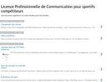 Tablet Screenshot of licenceprocomsport.blogspot.com