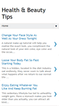 Mobile Screenshot of beautyhealthinf.blogspot.com