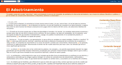 Desktop Screenshot of eladoctrinamiento.blogspot.com