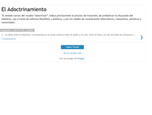 Tablet Screenshot of eladoctrinamiento.blogspot.com
