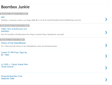 Tablet Screenshot of boomboxjunkie.blogspot.com