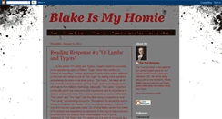 Desktop Screenshot of blakeismyhomie.blogspot.com