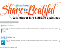 Tablet Screenshot of filetoshared.blogspot.com