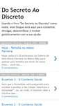 Mobile Screenshot of dosecretoaodiscreto.blogspot.com