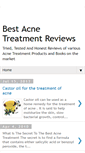 Mobile Screenshot of best-acne-treatments-reviews.blogspot.com