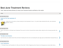 Tablet Screenshot of best-acne-treatments-reviews.blogspot.com