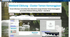 Desktop Screenshot of metlandcibitung-kemanggisan.blogspot.com