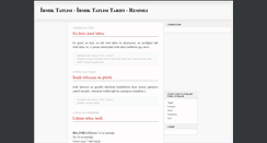 Desktop Screenshot of irmik-tatlisi.blogspot.com