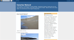Desktop Screenshot of canariasnatural.blogspot.com