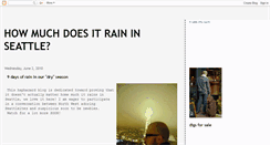 Desktop Screenshot of howmuchrain.blogspot.com