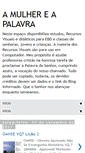 Mobile Screenshot of amulhereapalavra.blogspot.com