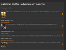 Tablet Screenshot of featherfurandfin.blogspot.com