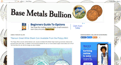 Desktop Screenshot of basemetalsbullion.blogspot.com