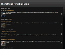 Tablet Screenshot of firstfallmusic.blogspot.com