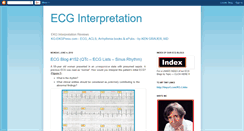 Desktop Screenshot of ecg-interpretation.blogspot.com