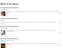 Tablet Screenshot of bellabayou.blogspot.com