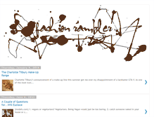 Tablet Screenshot of fashionrambler.blogspot.com