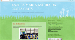 Desktop Screenshot of escolamariaisaura.blogspot.com