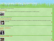 Tablet Screenshot of escolamariaisaura.blogspot.com