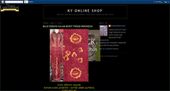 Desktop Screenshot of kyonlineshop.blogspot.com