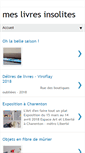 Mobile Screenshot of meslivresinsolites.blogspot.com