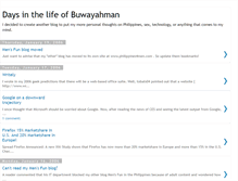 Tablet Screenshot of buwayahman.blogspot.com