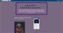 Desktop Screenshot of exposicionesakasha.blogspot.com