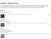 Tablet Screenshot of exposicionesakasha.blogspot.com