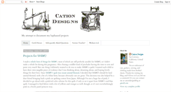 Desktop Screenshot of cationdesigns.blogspot.com