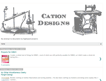 Tablet Screenshot of cationdesigns.blogspot.com