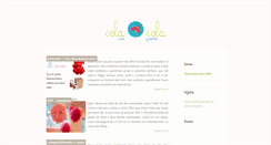 Desktop Screenshot of colacomcolaquente.blogspot.com