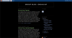 Desktop Screenshot of groupblog-eng4uap.blogspot.com