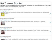 Tablet Screenshot of nidacraftsandrecycling.blogspot.com