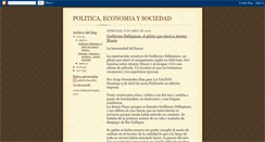 Desktop Screenshot of politicaeconomiaysociedad.blogspot.com