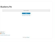 Tablet Screenshot of blueberrycharlotte.blogspot.com