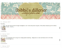 Tablet Screenshot of bibbisdillerier.blogspot.com