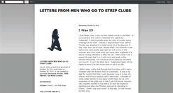 Desktop Screenshot of lettersfromstripclubs.blogspot.com