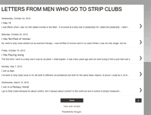 Tablet Screenshot of lettersfromstripclubs.blogspot.com