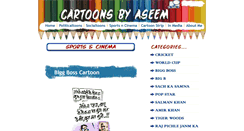 Desktop Screenshot of cartoonistaseemsportsncinema.blogspot.com