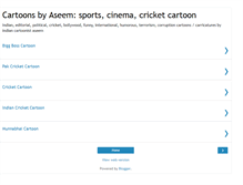 Tablet Screenshot of cartoonistaseemsportsncinema.blogspot.com