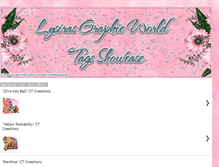 Tablet Screenshot of lysirasgraphicworldtagsshowcase.blogspot.com