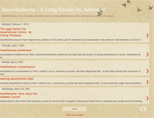 Tablet Screenshot of e-mesothelioma.blogspot.com