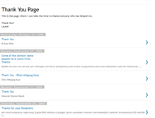 Tablet Screenshot of lauriesthankyou.blogspot.com